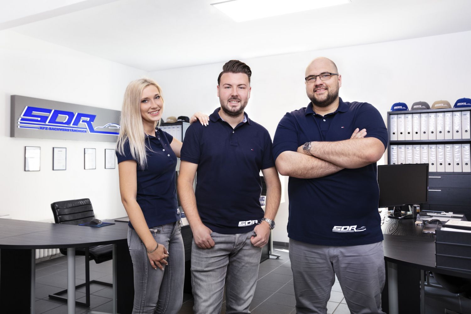 Teamfoto Innenräume